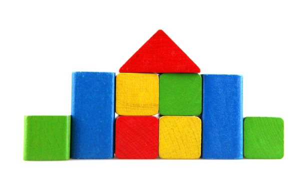 木制积木图片下载