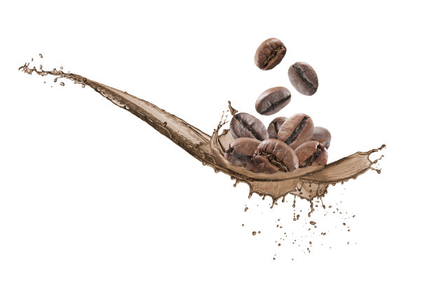 波咖啡溅图片下载