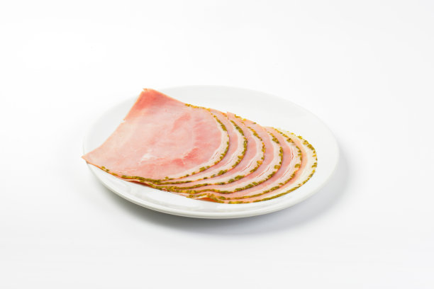 芦笋涂布火腿图片下载