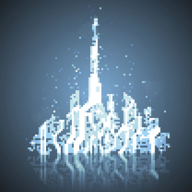 迪拜科技影像图片下载