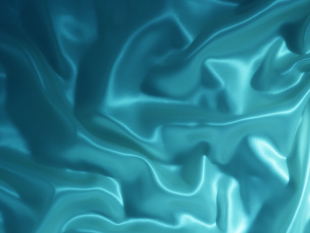 蓝色丝绸背景图片下载