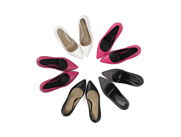 俯视图女鞋图片下载