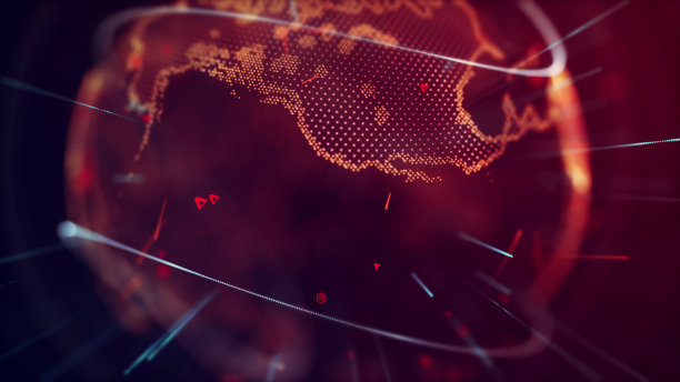 全球网络的数字化设计素材图片