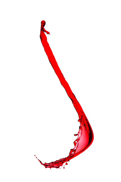 洒上红酒图片下载