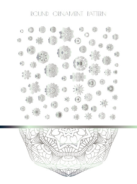 银色的传统艺术图片下载