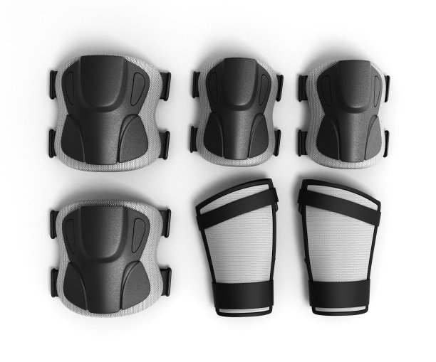 保护齿轮多运动3d渲染在白色背景图片下载