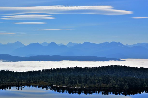 挪威的农村。图片下载