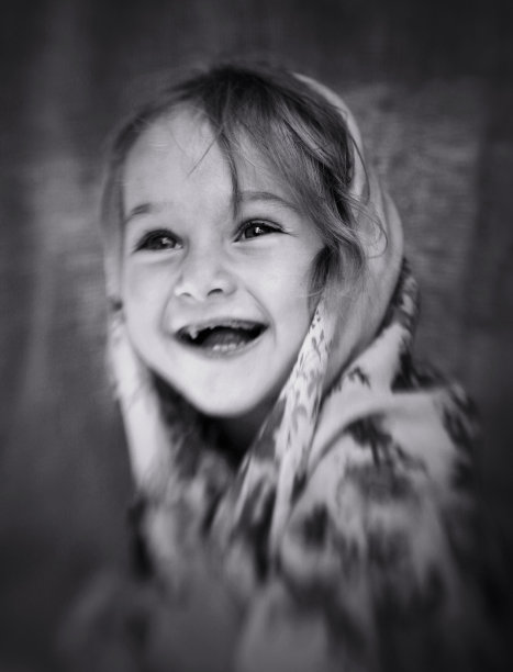 可爱女孩的肖像图片下载