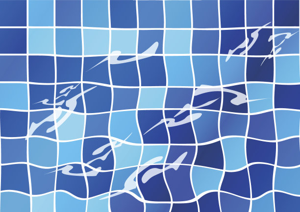 向量游泳池背景图片下载