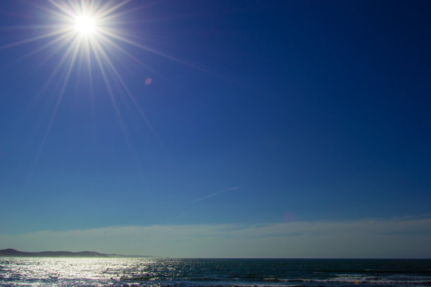 蓝色的天空图片下载