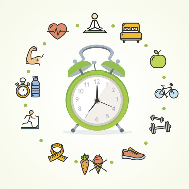 健康生活。向量图片下载