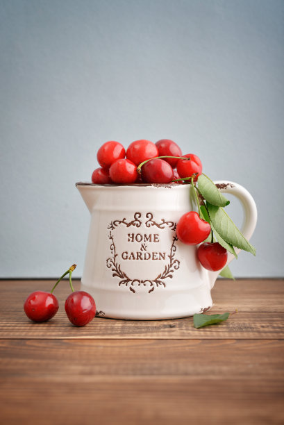 新鲜的甜樱桃图片下载