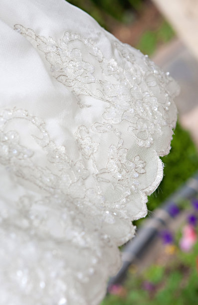 白色的婚纱图片下载