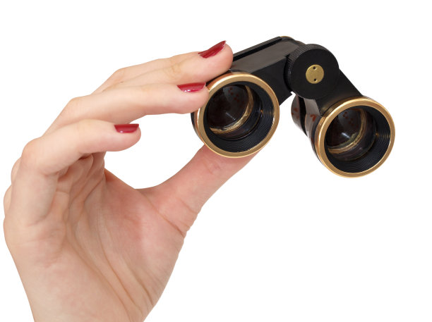 戏剧性的双筒望远镜图片下载