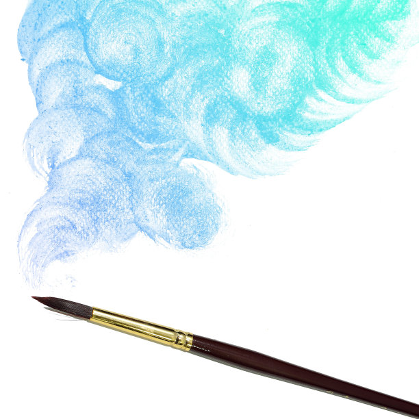 彩色水彩画背景图片下载