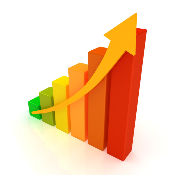 成长图表孤立图片下载