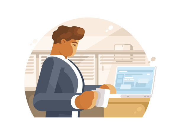 职场自信的商人图片下载