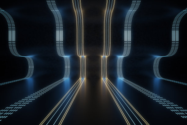 抽象的数字线图片下载