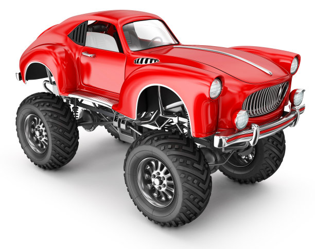 怪物卡车。3 d图像。图片下载