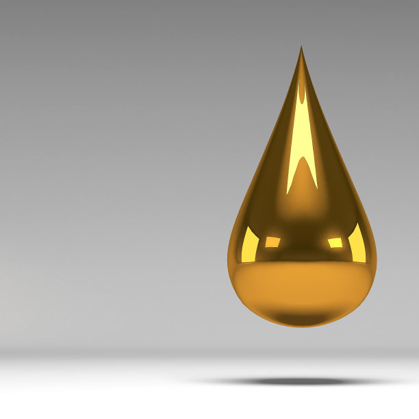 水滴的3d插图图片下载