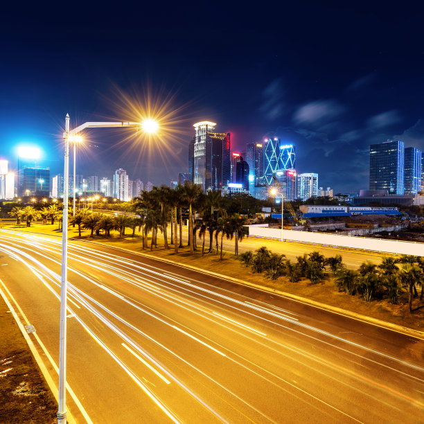 中国深圳的夜晚图片下载