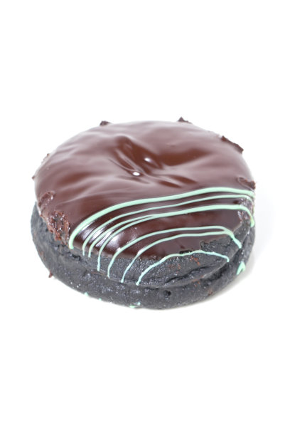 巧克力甜甜圈。图片下载
