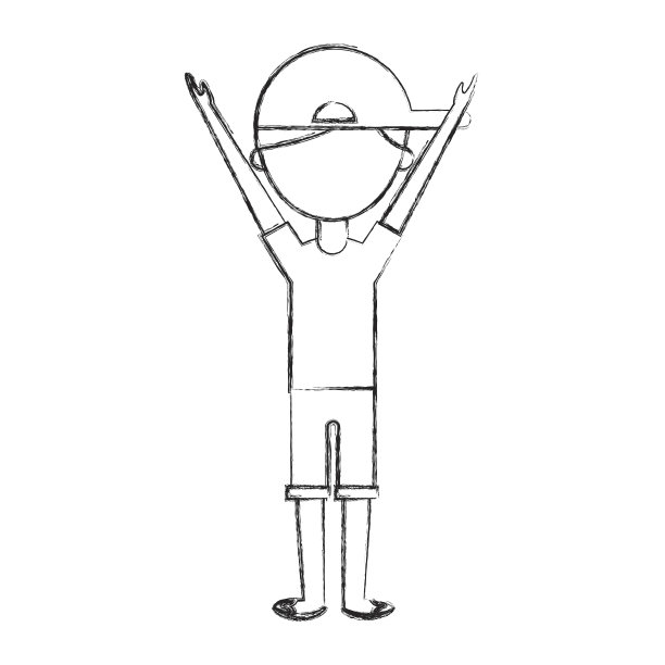 夏日时尚的年轻人图片下载