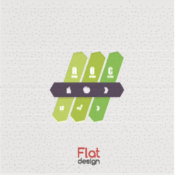 彩色商业彩带条纹信息图表图片下载