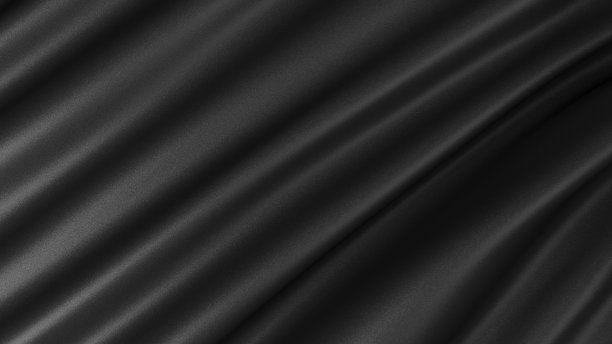 背景与黑色丝绸。图解说明。3 d渲染。图片下载