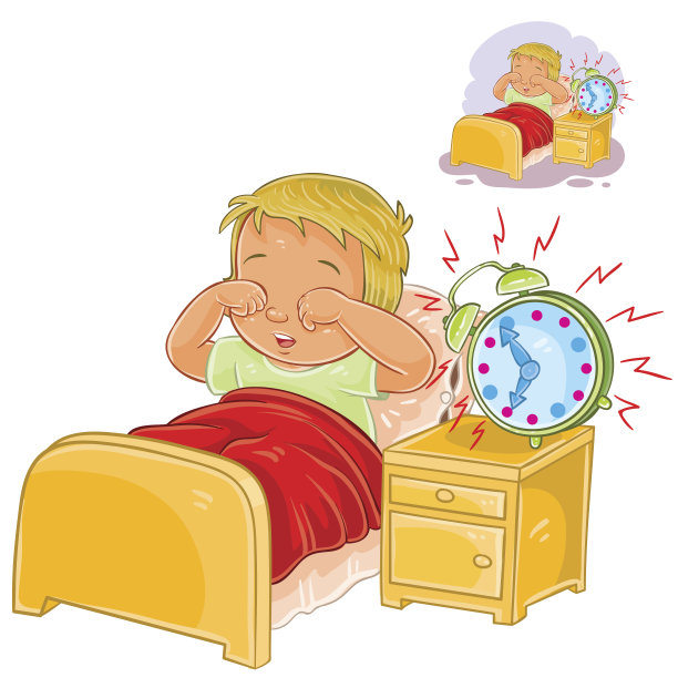 小向量早上醒来图片下载