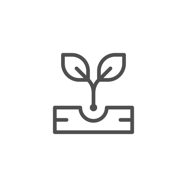 幼苗线条图标图片下载