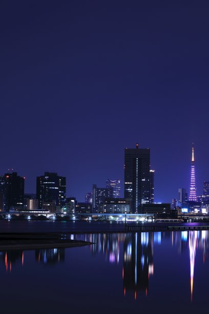 东京的夜景图片下载