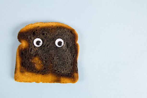 烧焦的面包图片下载