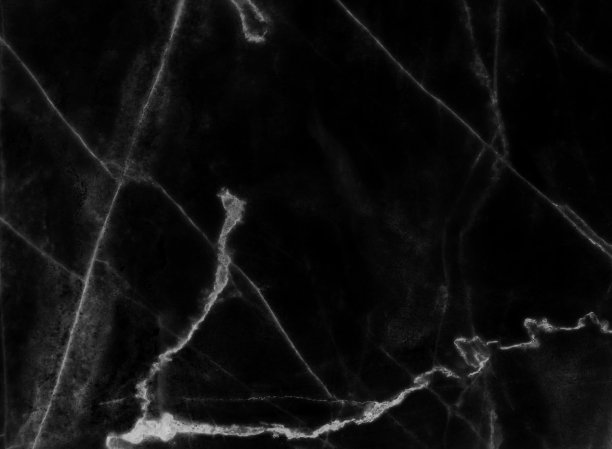 抽象的黑白大理石纹理背景图片下载