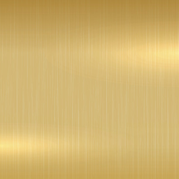 黄金抛光面。素材图片