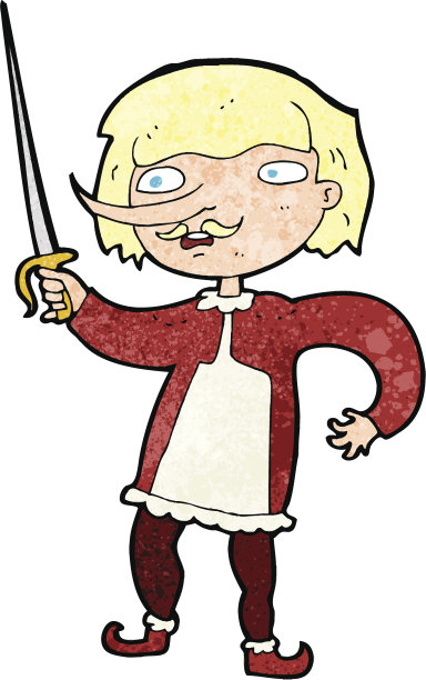 卡通火枪手图片下载