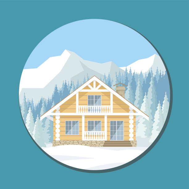 木制的小屋图片下载