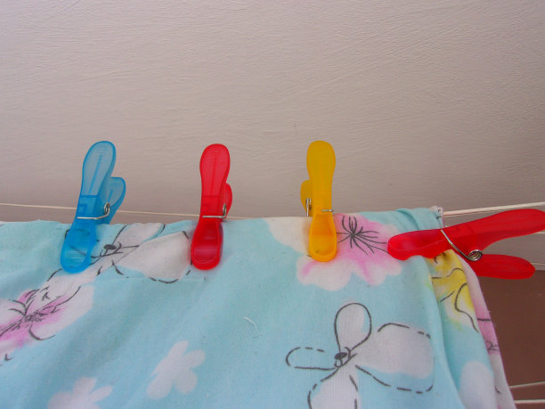 868-彩色毯子和洗衣夹图片下载