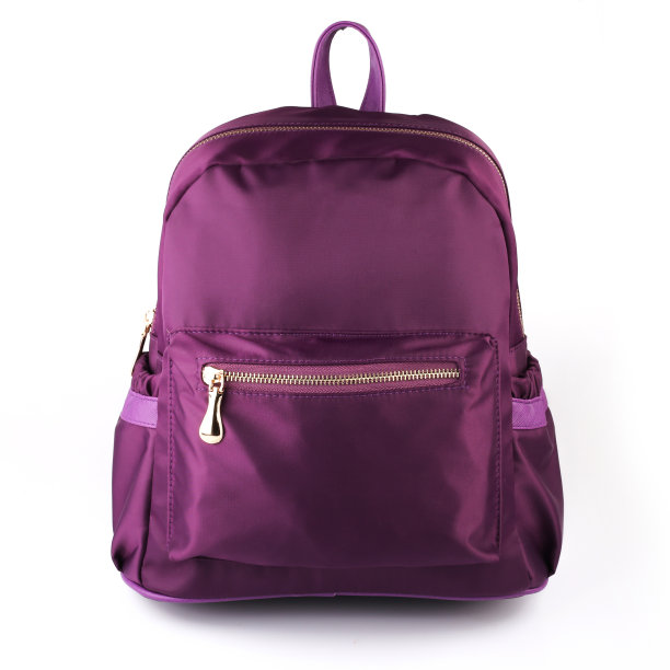 紫色背包隔离素材图片