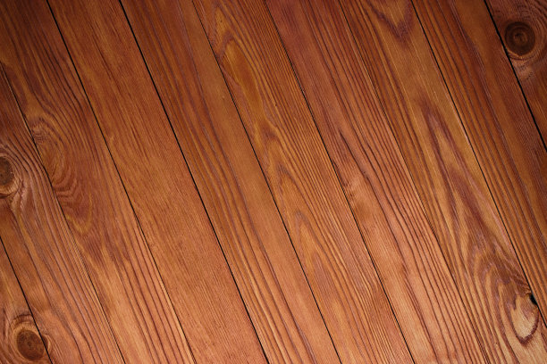 天然木材，台面。浅棕色油漆硬木木板墙图片下载