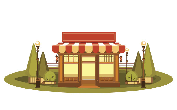 冰淇淋店素材图片