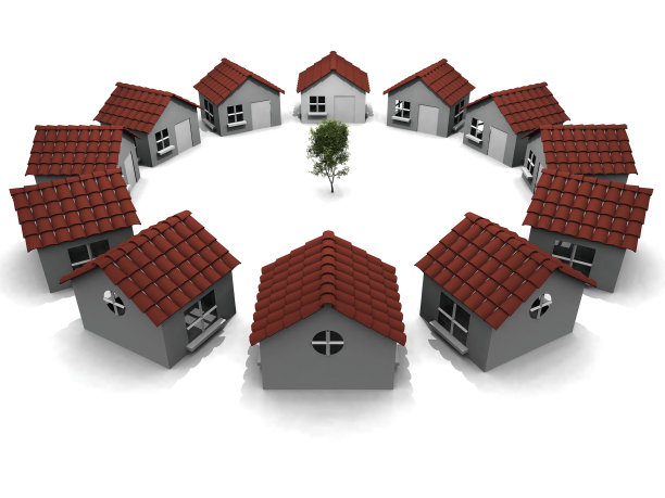 树和房子图片下载