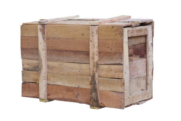 木头孤立的盒子图片下载