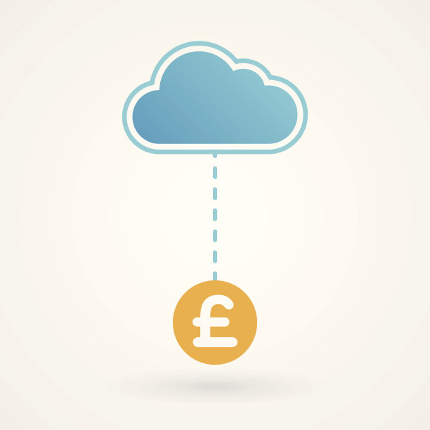 云计算和英镑图片下载
