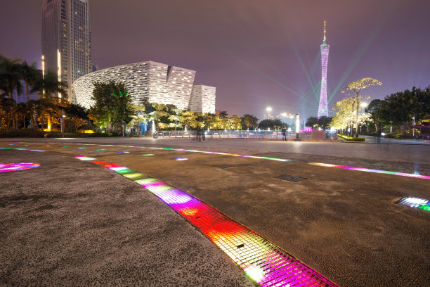 广州之夜图片下载