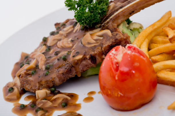 炸猪排图片下载