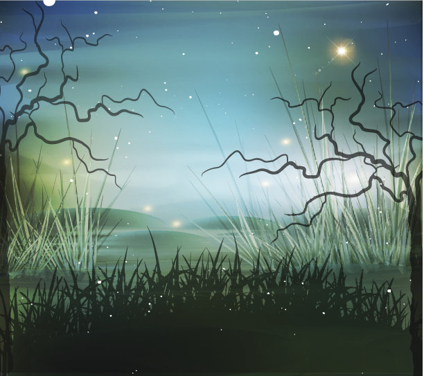 向量景观,湿地图片下载