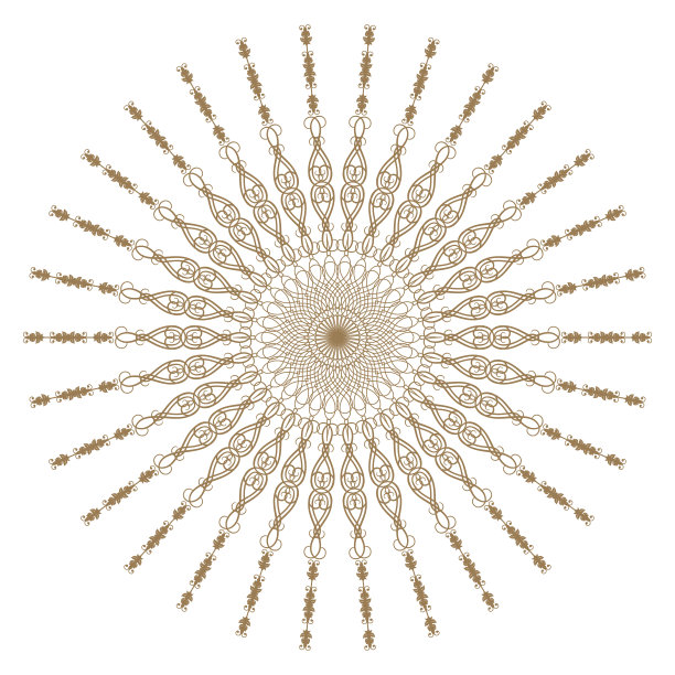装饰黄金框架图片下载