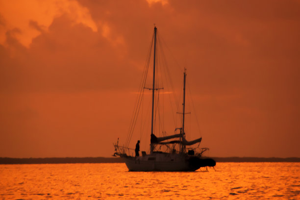 海洋日落图片下载