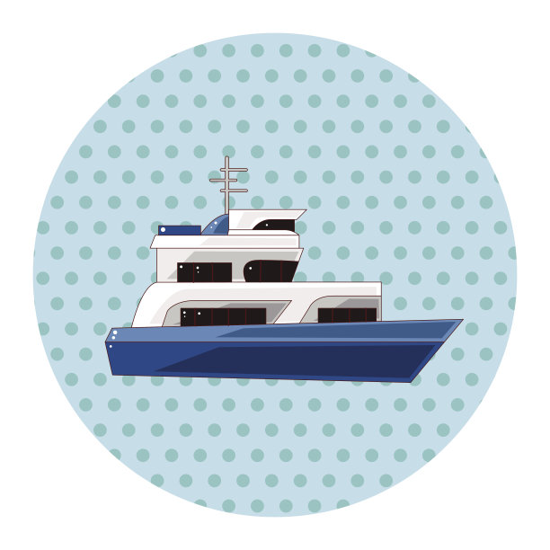 运输船主题元素图片下载